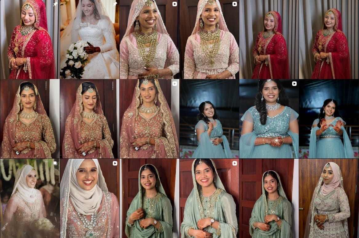 AMZ Makeover bridal work by Aamina